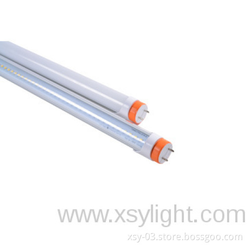 clear or milky cover aluminum dissipation LED tube